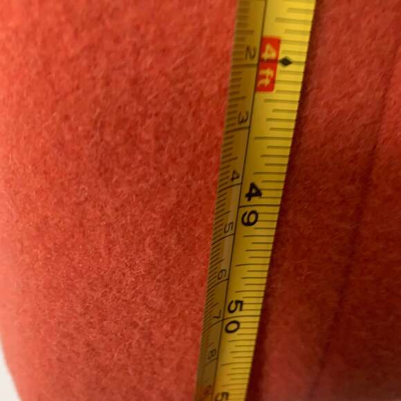 Vintage-Jessica‎ London Orange Wool Blend Car Coat Women’s 16W Plus - Picture 6 of 11